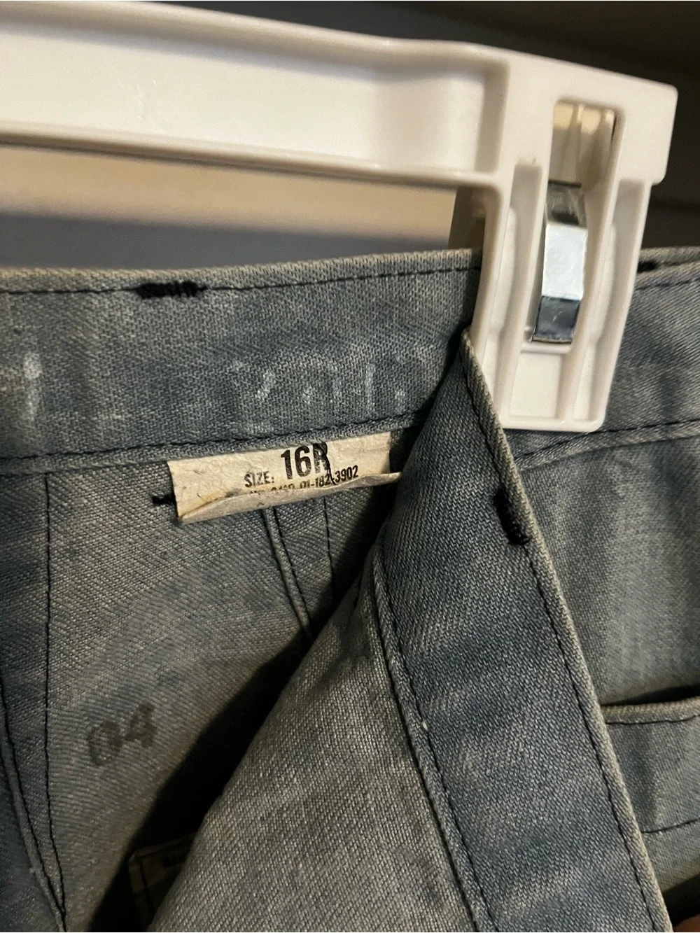 Authentic vintage Cold War era military type II trousers. - Picture 3 of 6